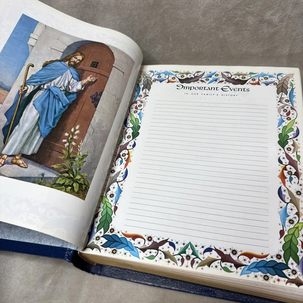 Holy Bible Master Reference Edition‎ 1988 Heirloom Publishers KJV Masonic-Blue